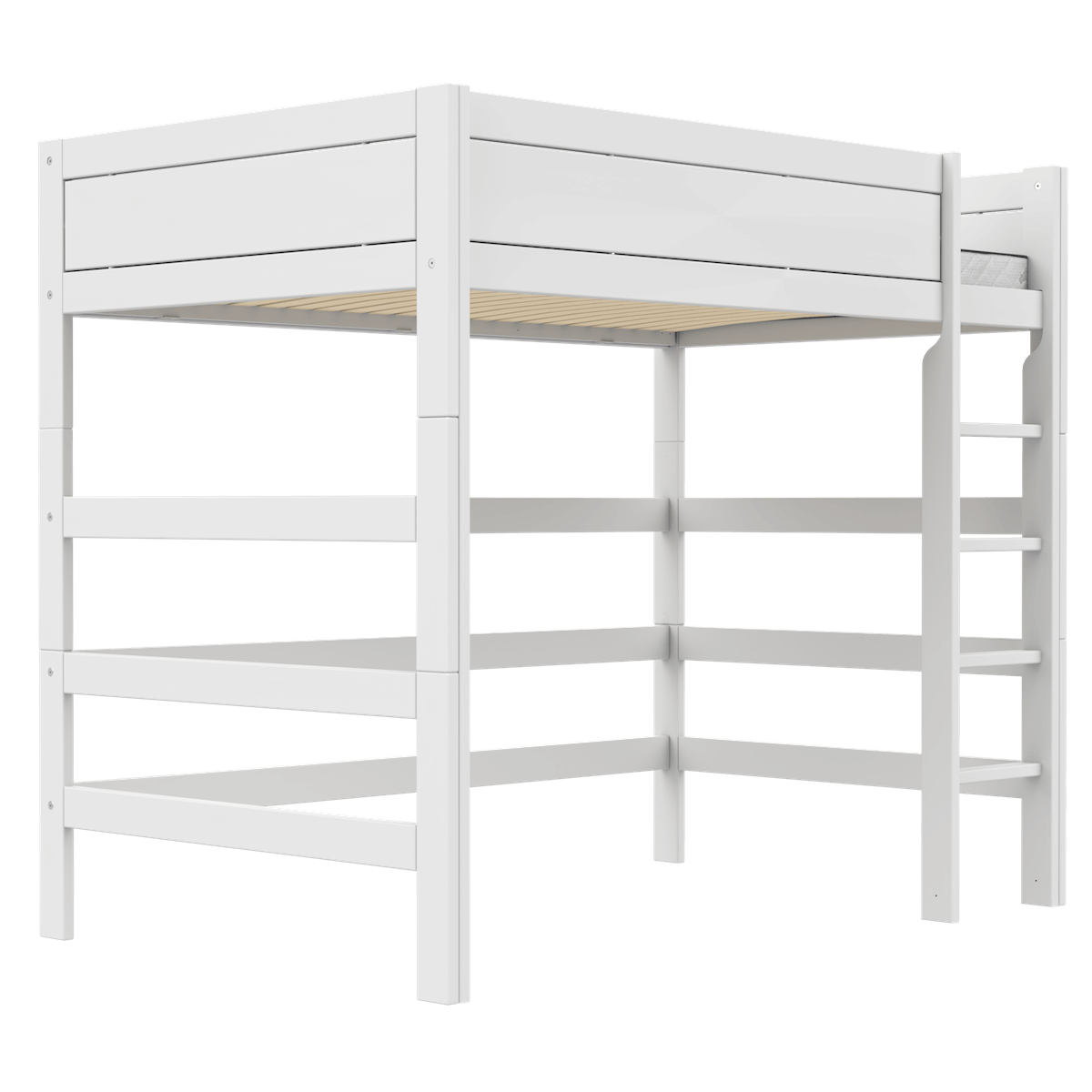 Lit mezzanine 120x200x177cm DELUXE Lifetime white