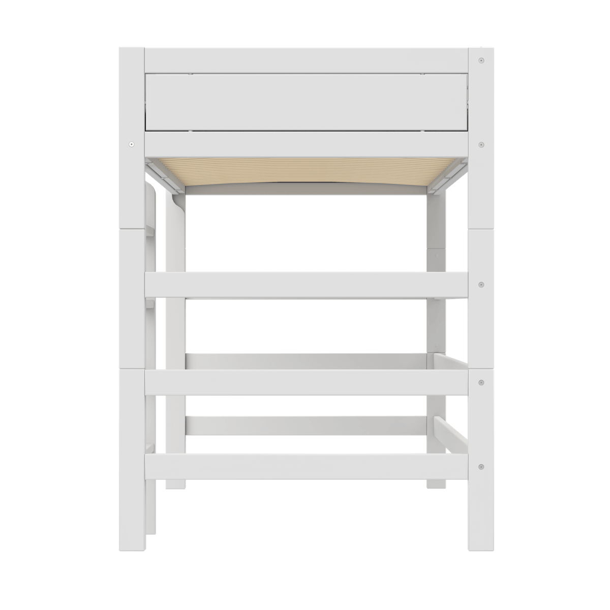 Lit mezzanine 120x200x177cm DELUXE Lifetime white