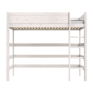 Lit mezzanine 120x200x177cm DELUXE Lifetime whitewash
