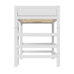 Lit mezzanine 120x200x177cm PREMIUM Lifetime white