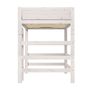 Lit mezzanine 120x200x177cm PREMIUM Lifetime whitewash