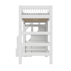 Lit Mezzanine Breeze Avec Escalier Deluxe Sommier à lattes Lifetime