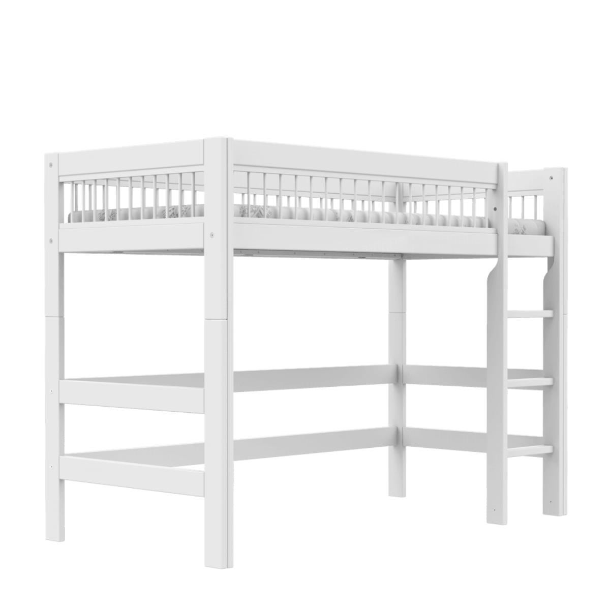 Lit mezzanine Breeze sol à roulettes Lifetime