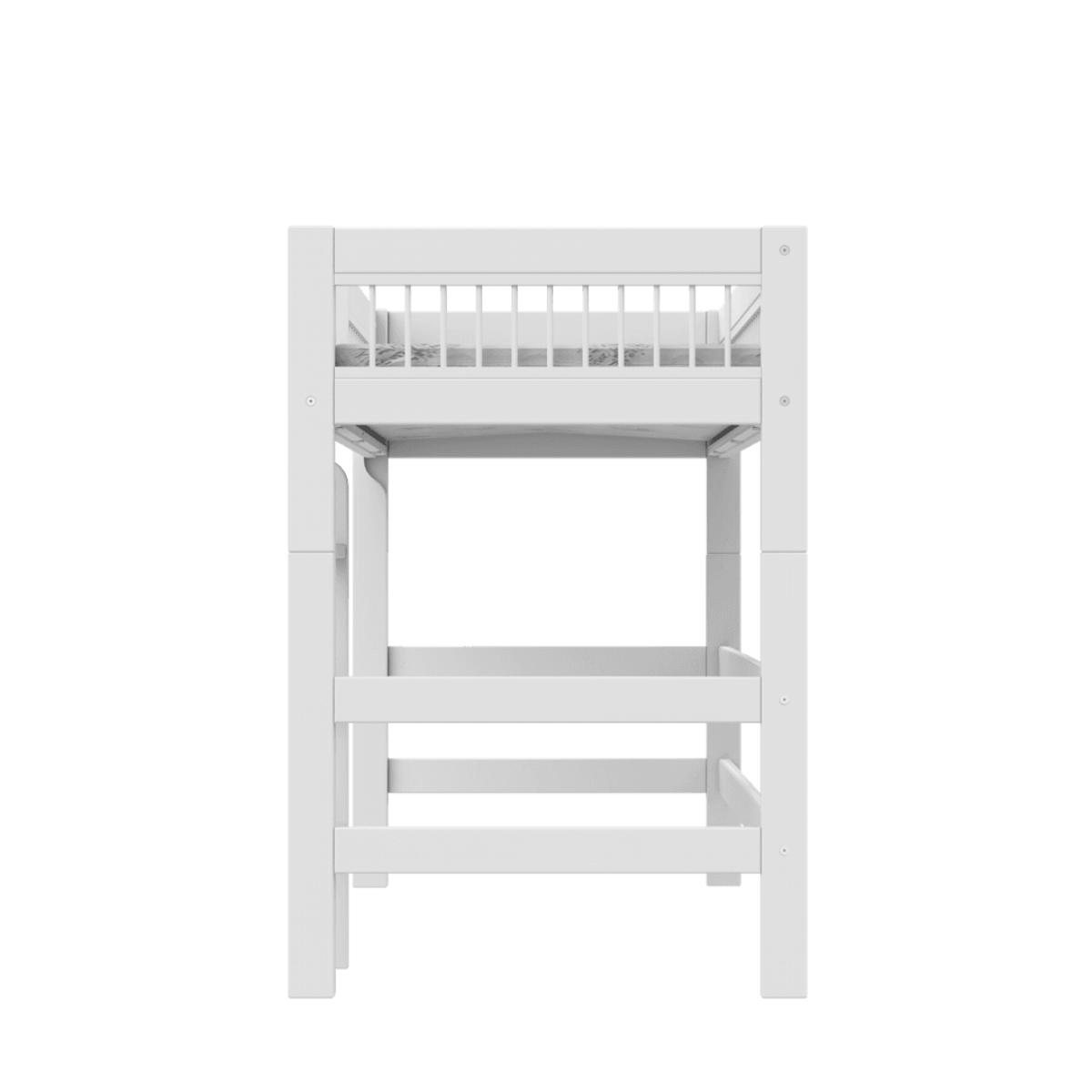 Lit mezzanine Breeze sol à roulettes Lifetime