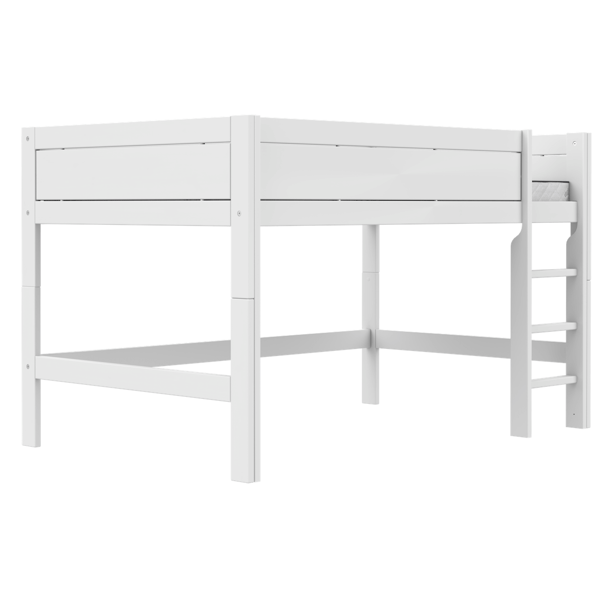 Lit mi-hauteur 120x200x128cm DELUXE Lifetime white