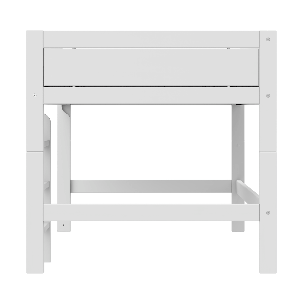 Lit mi-hauteur 120x200x128cm DELUXE Lifetime white