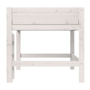 Lit mi-hauteur 120x200x128cm DELUXE Lifetime whitewash