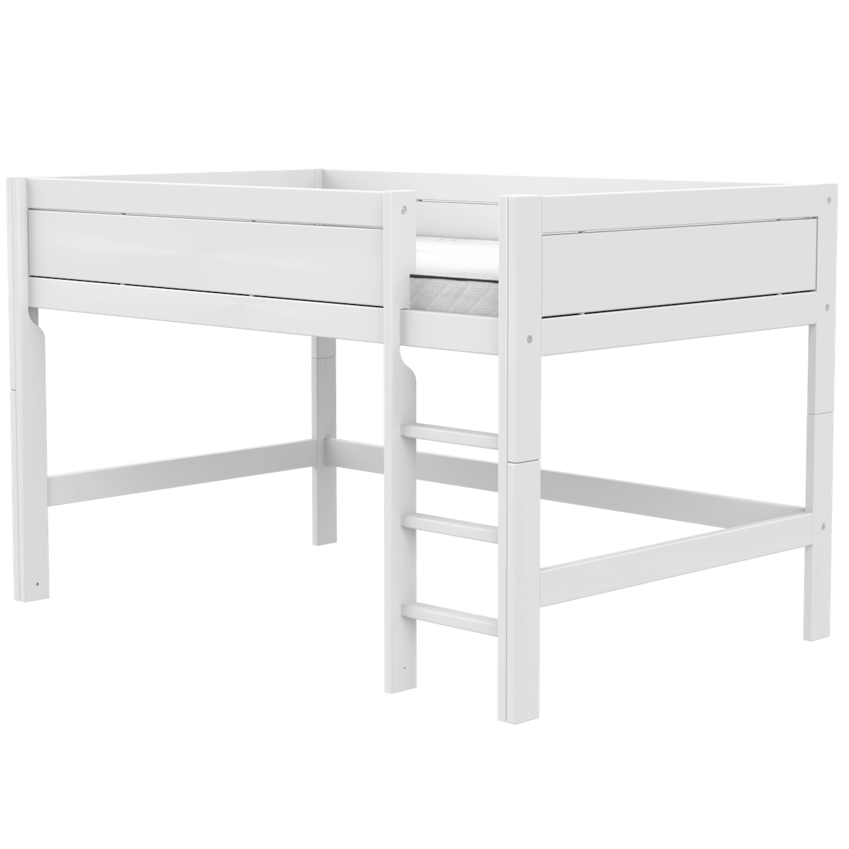 Lit mi-hauteur 120x200x128cm PREMIUM Lifetime white