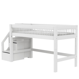 Lit mi-hauteur BREEZE avec escalier LUX Lifetime
