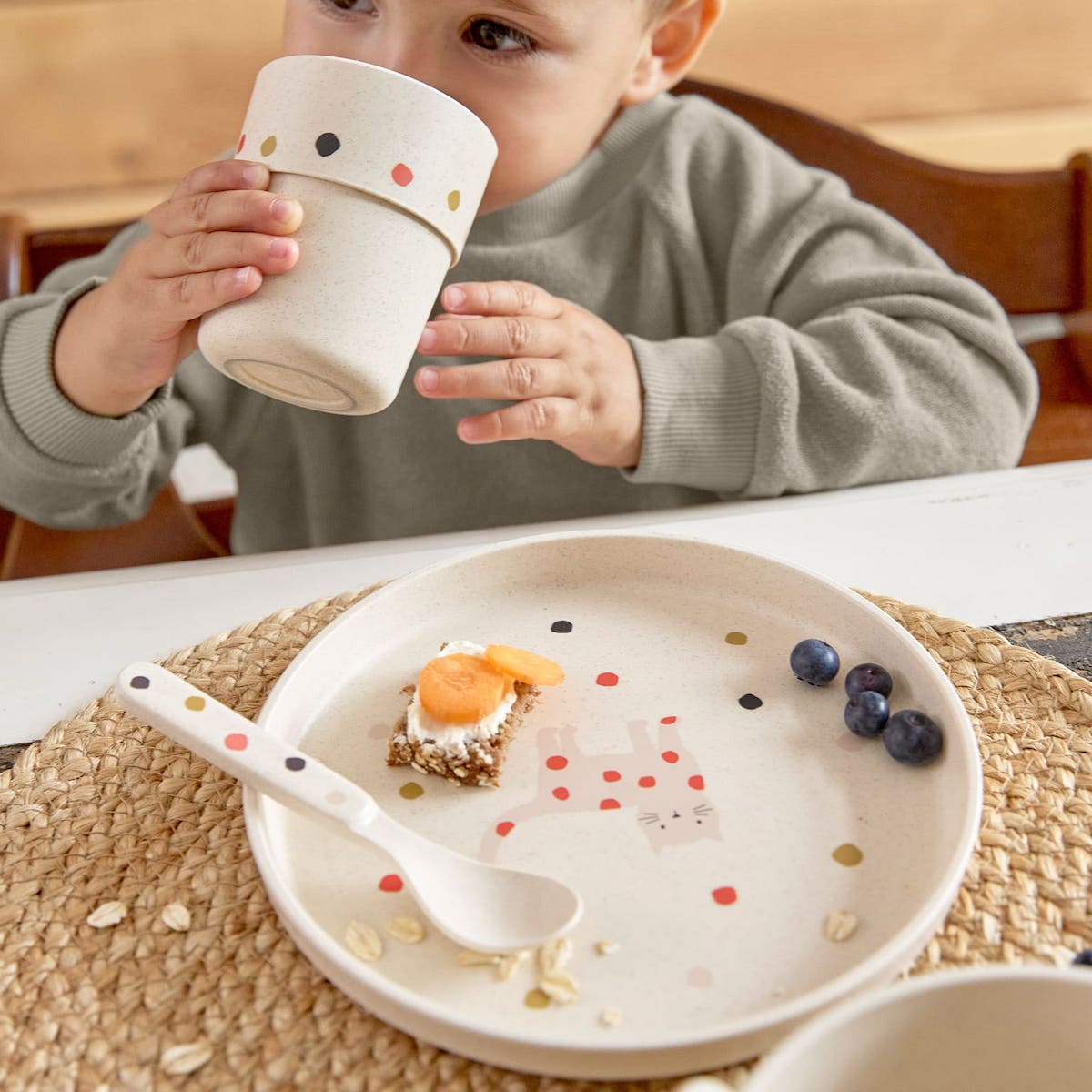 Löffel LITTLE MATEYS Laessig Gewürzorange 