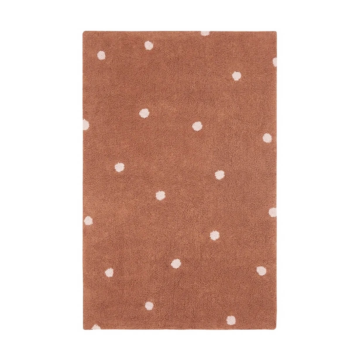 Lorena Canals Chestnut Teppich 100x150cm MINI DOT