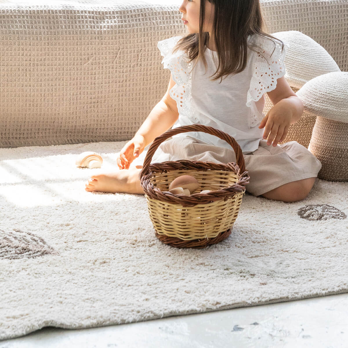 Lorena Canals Teppich 170x240cm PINE FOREST