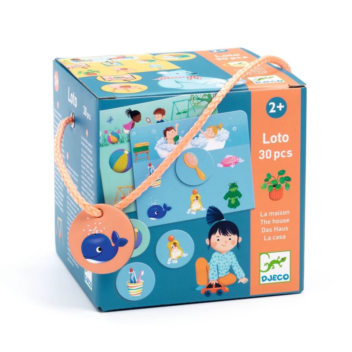 Loto the house Memo Loto Domino Djeco