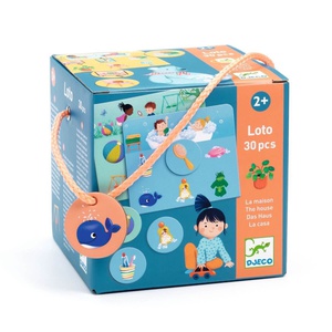 Loto the house Memo Loto Domino Djeco