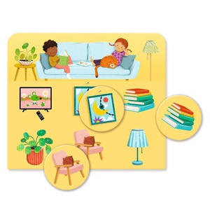 Loto the house Memo Loto Domino Djeco