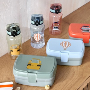 Lunch Set Tiny Drivers Excavator Laessig (Lunchbox + Drinking Bottle)