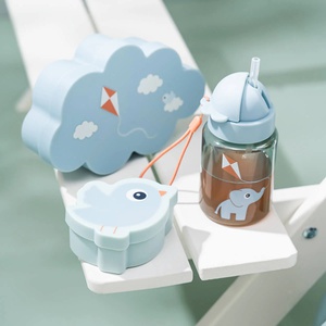 Lunch & Snackbox mit Trinkflasche Playground Done by Deer Blue