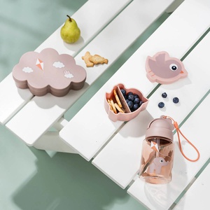 Lunch & Snackbox mit Trinkflasche Playground Done by Deer Rosa