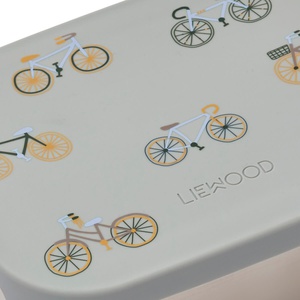 Lunchbox ARTHUR Liewood Bicycle Cloud blue