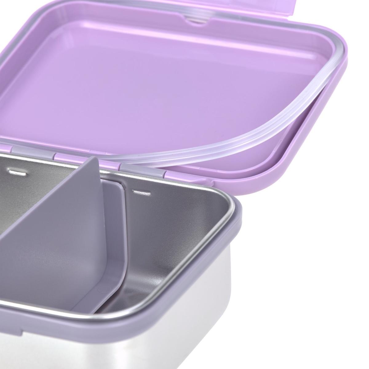 Lunchbox Stainless Steel Little Gang Heart lilac