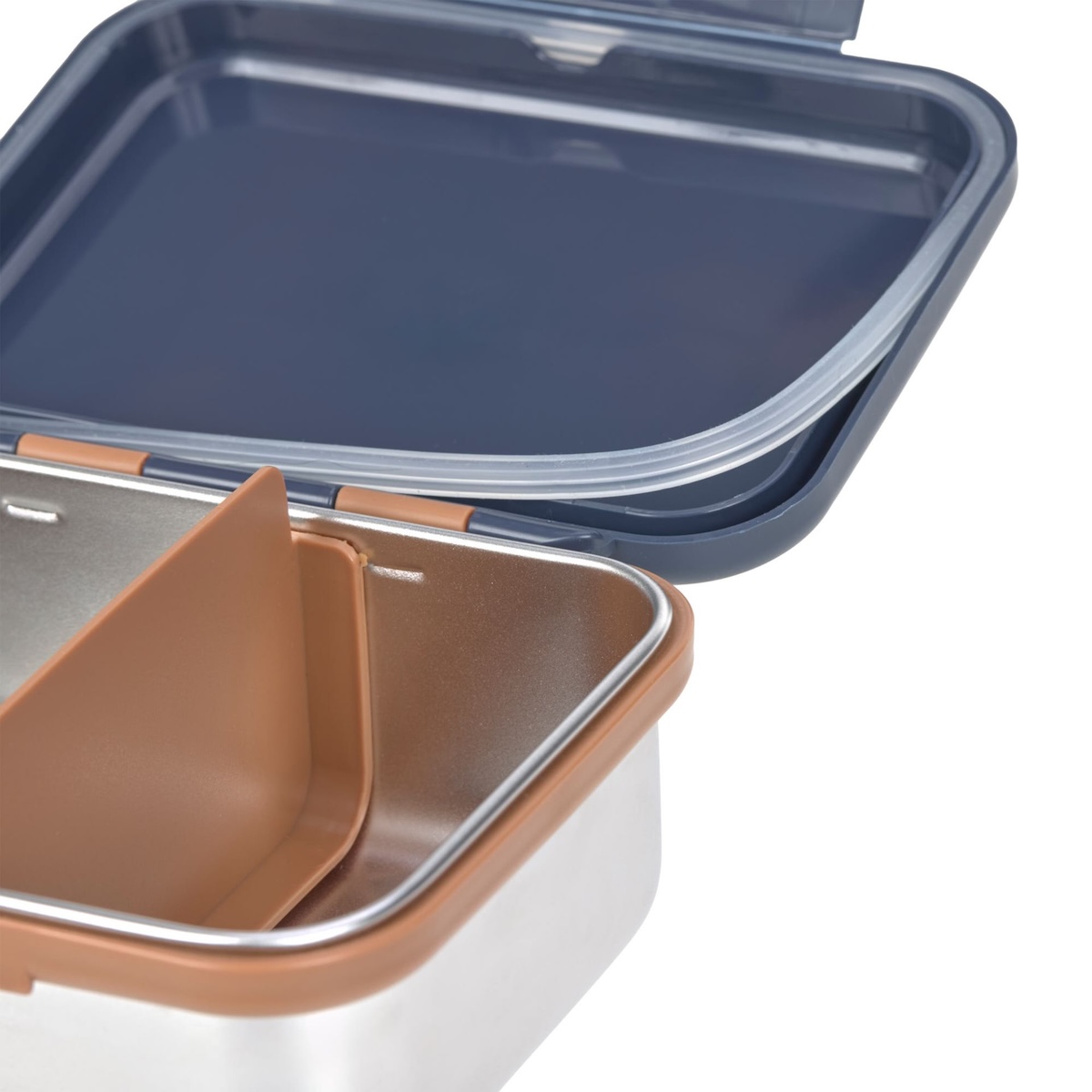 Lunchbox Stainless Steel Little Gang Smile navy