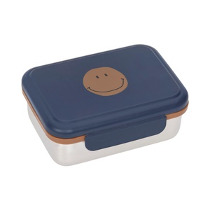 Lunchbox Stainless Steel Little Gang Smile navy