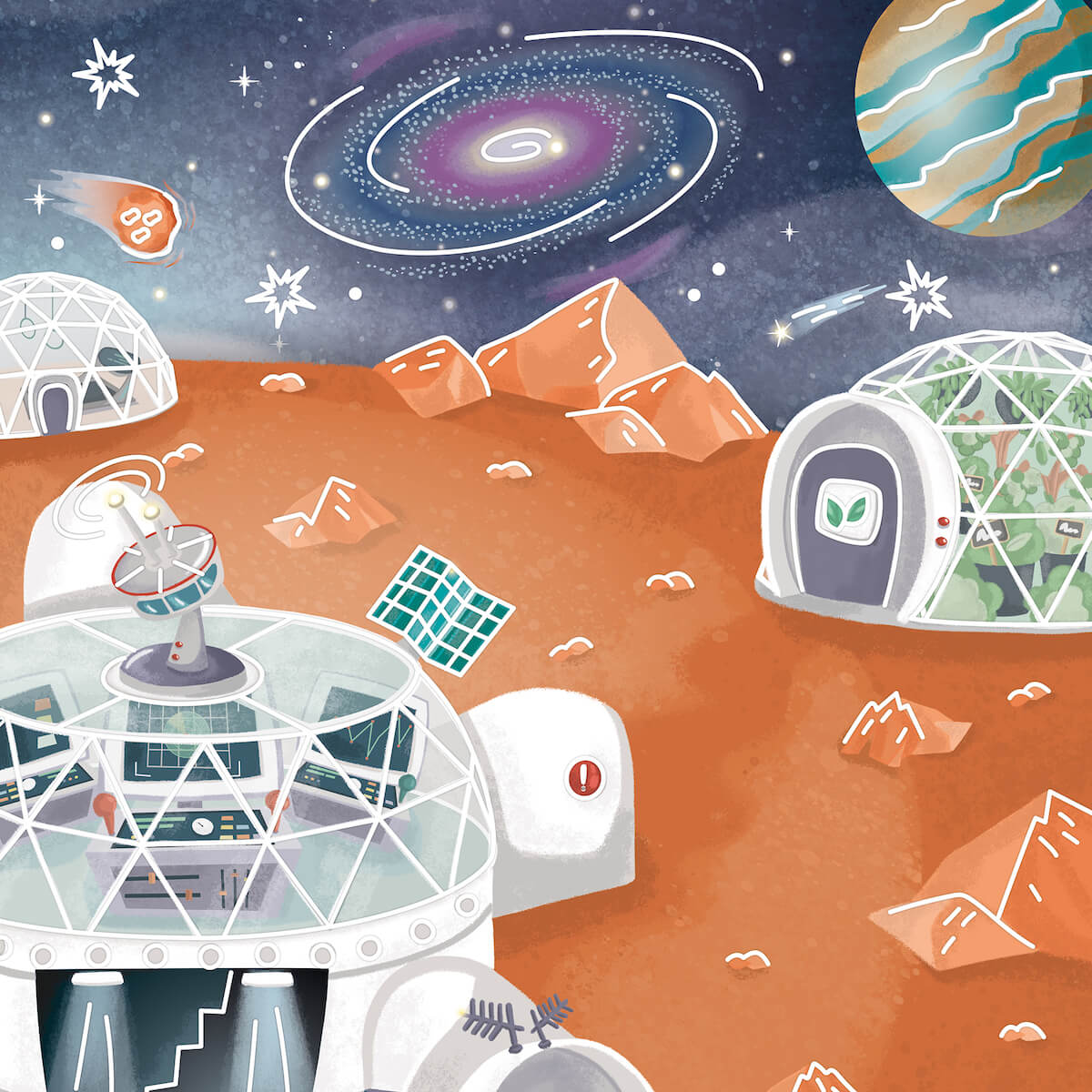 Mal-und Spielset 'Marsleben' Hape