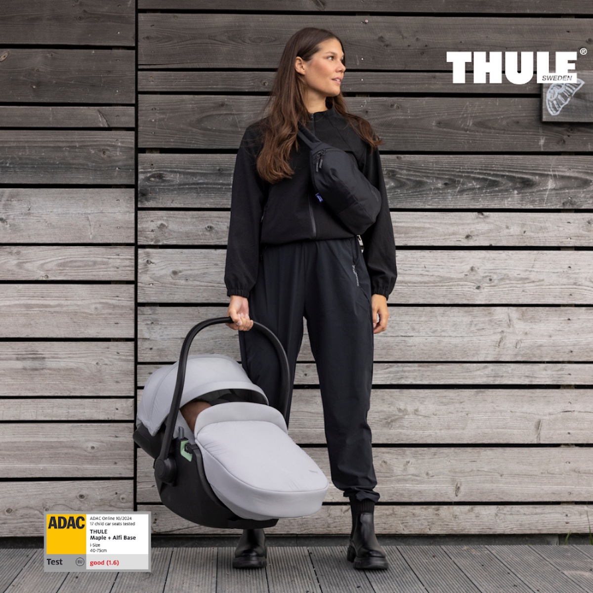Maple Kinderautositz Light Grey Thule