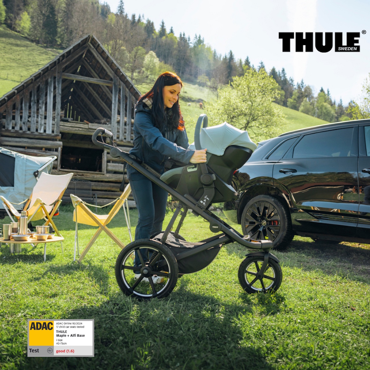 Maple Kinderautositz Mid Blue Thule