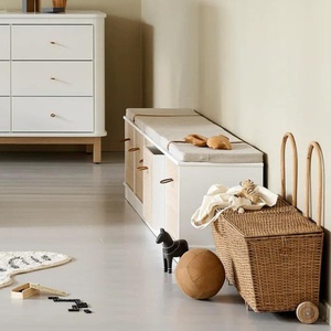 Matratze-Bank 34x172cm WOOD Oliver Furniture natürliche