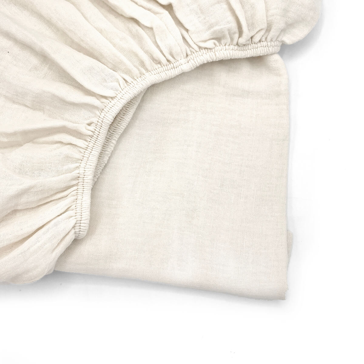 MATRATZENBEZUG ZUM LANGEN elfenbeinfarbenes Pulver