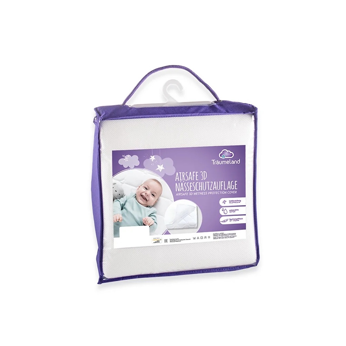 Matratzenschutz für Bett MINI+ AIRSAFE 3D Oliver furniture