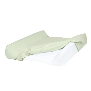 Matrizenhaus STORIES Limitierte Auflage - Bio-Baumwolljersey 50x70cm Nobodinoz grünes Zitronengitter