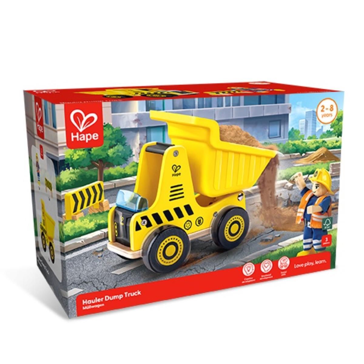 Mein Hape Baumaschinen-Muldenkipper