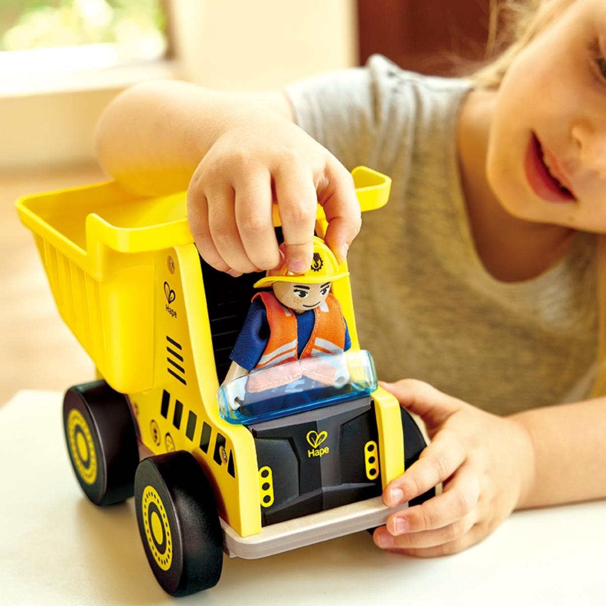 Mein Hape Baumaschinen-Muldenkipper