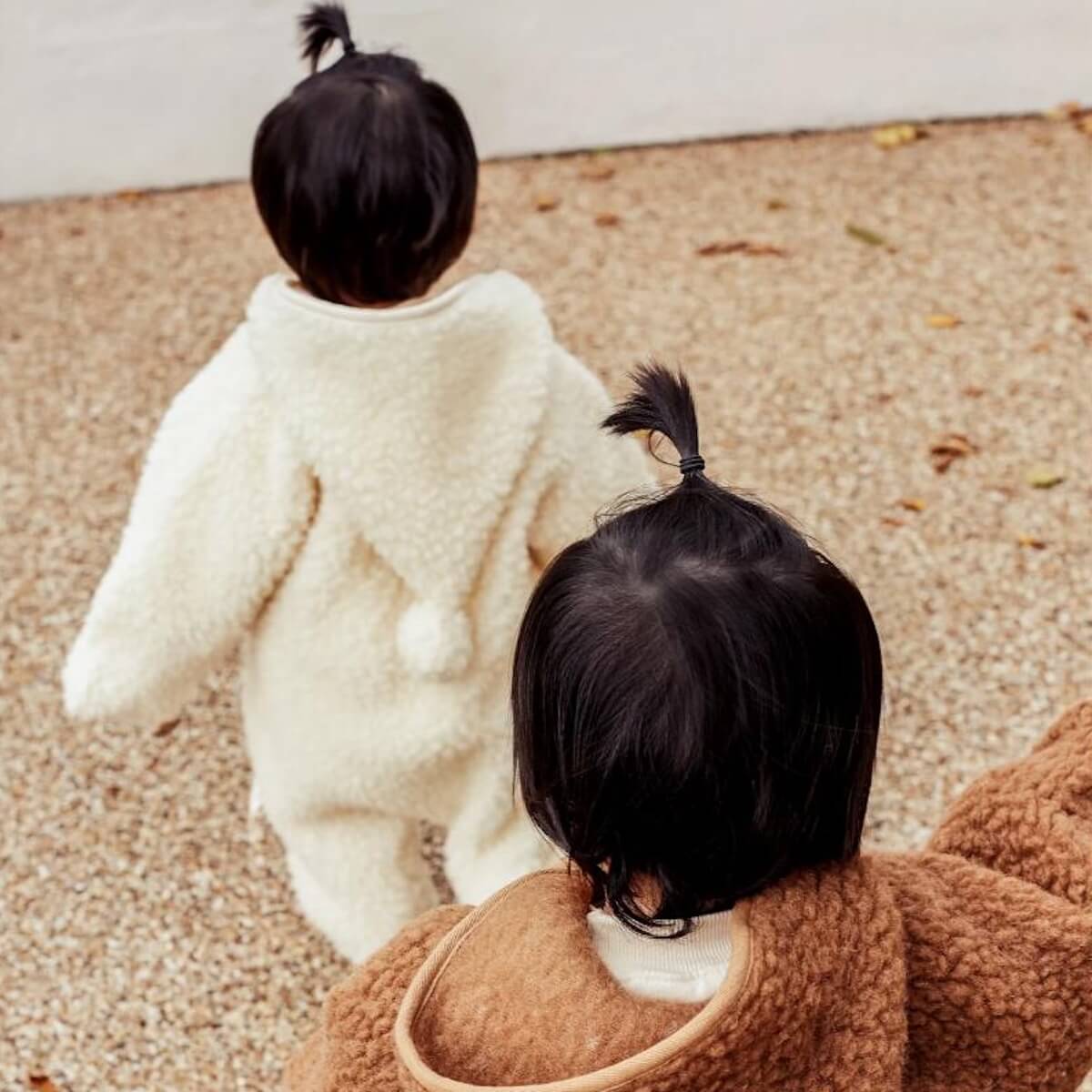 Merino Wool Snugglesuit (romper) 6-18m Binibamba milk