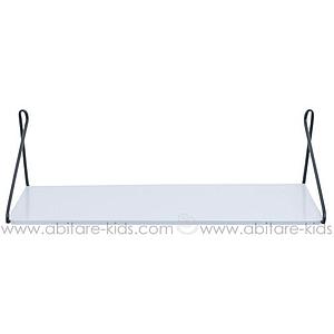 METAL by Sebra étagère 60x24 cm Blanc
