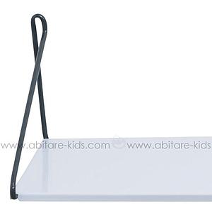 METAL by Sebra étagère 60x24 cm Blanc