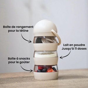 Milchpulver-Dosierbox SO MIMI Elhée bleu pale