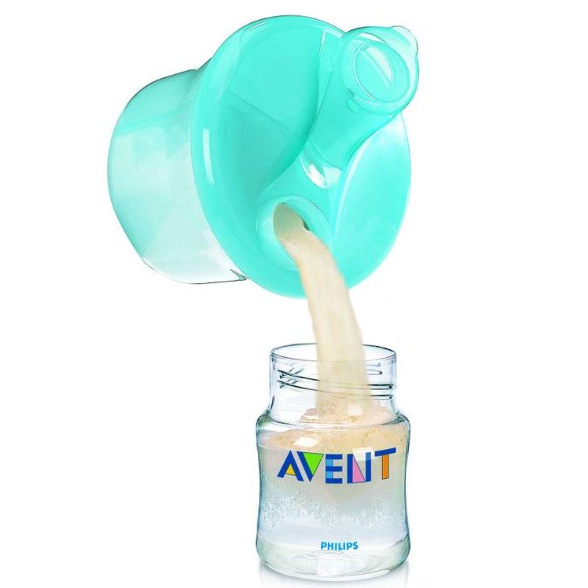 Milchpulverspender Avent blau