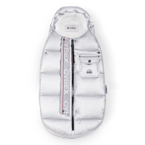 Mini Fußsack Platinum Winter Arctic Silber Cybex Silber