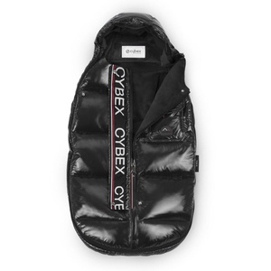 Mini Fußsack Platinum Winter Deep Black Cybex schwarz