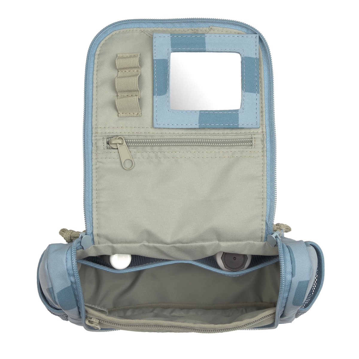 Mini PATTERN PARTY Laessig blaue Kulturtasche