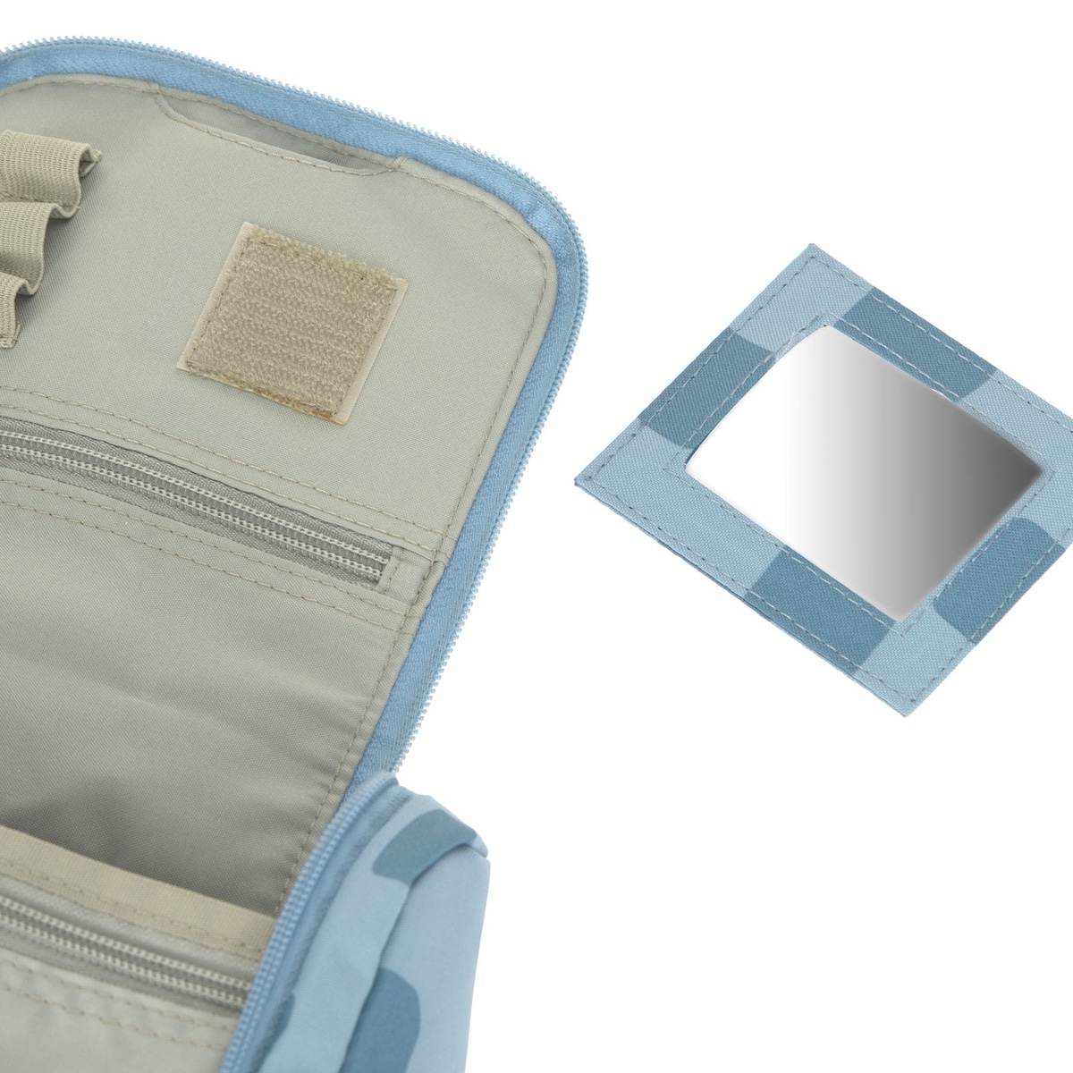 Mini PATTERN PARTY Laessig blaue Kulturtasche