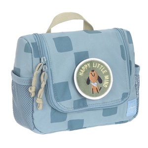 Mini PATTERN PARTY Laessig blaue Kulturtasche