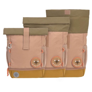 Mini Rolltop Backpack Nature Laessig hazelnut