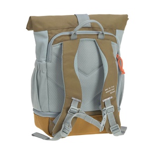 Mini Rolltop Backpack Nature Laessig light blue