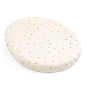 Mini Spannbettlaken SLEEPI V3 Stokke flower ecru OCS