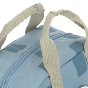 Mini Square PATTERN PARTY Laessig blauer Rucksack