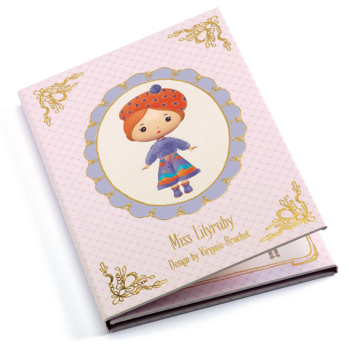 Miss Lilyruby-Sticker removable IMAGINAIRE WORLD Djeco